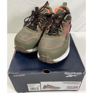 Men's Reebok Floatride Energy 3 Adventure Athletic Work Shoes Army Green 8 Wide